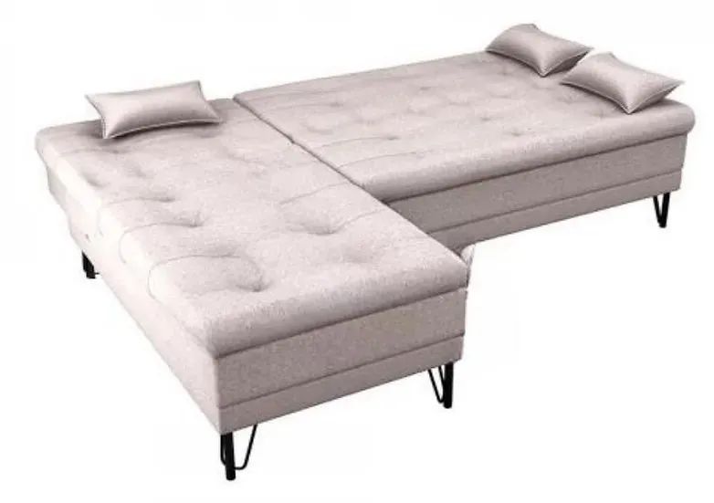 Sofa cama com cheise luxo Nice - FRETE GRÁTIS  - Foto 2
