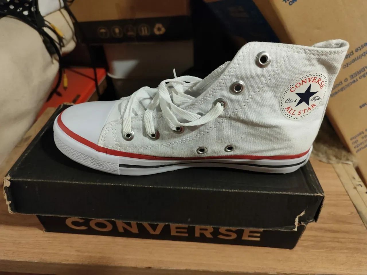 All Star Converse Branco 39 - Foto 3