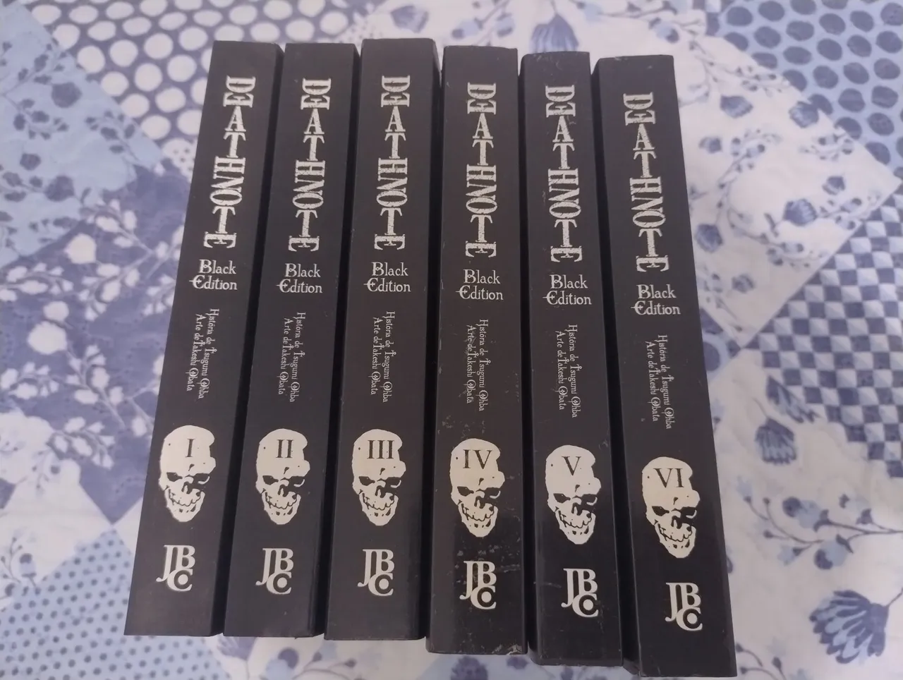 Death Note Black Edition - Volumes 1 a 6 - Completo