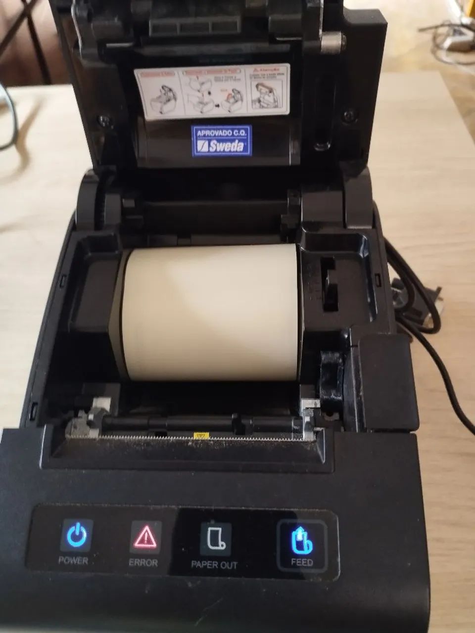 Impressora térmica para cupom fiscal - SWEDA - MODELO: SI -300 - Foto 4