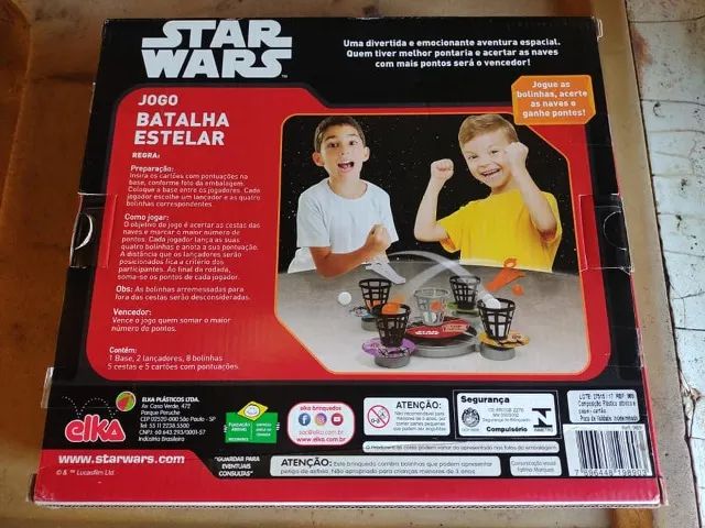 Star Wars Batalha Estelar Brinquedo da Elka Completo - Foto 2