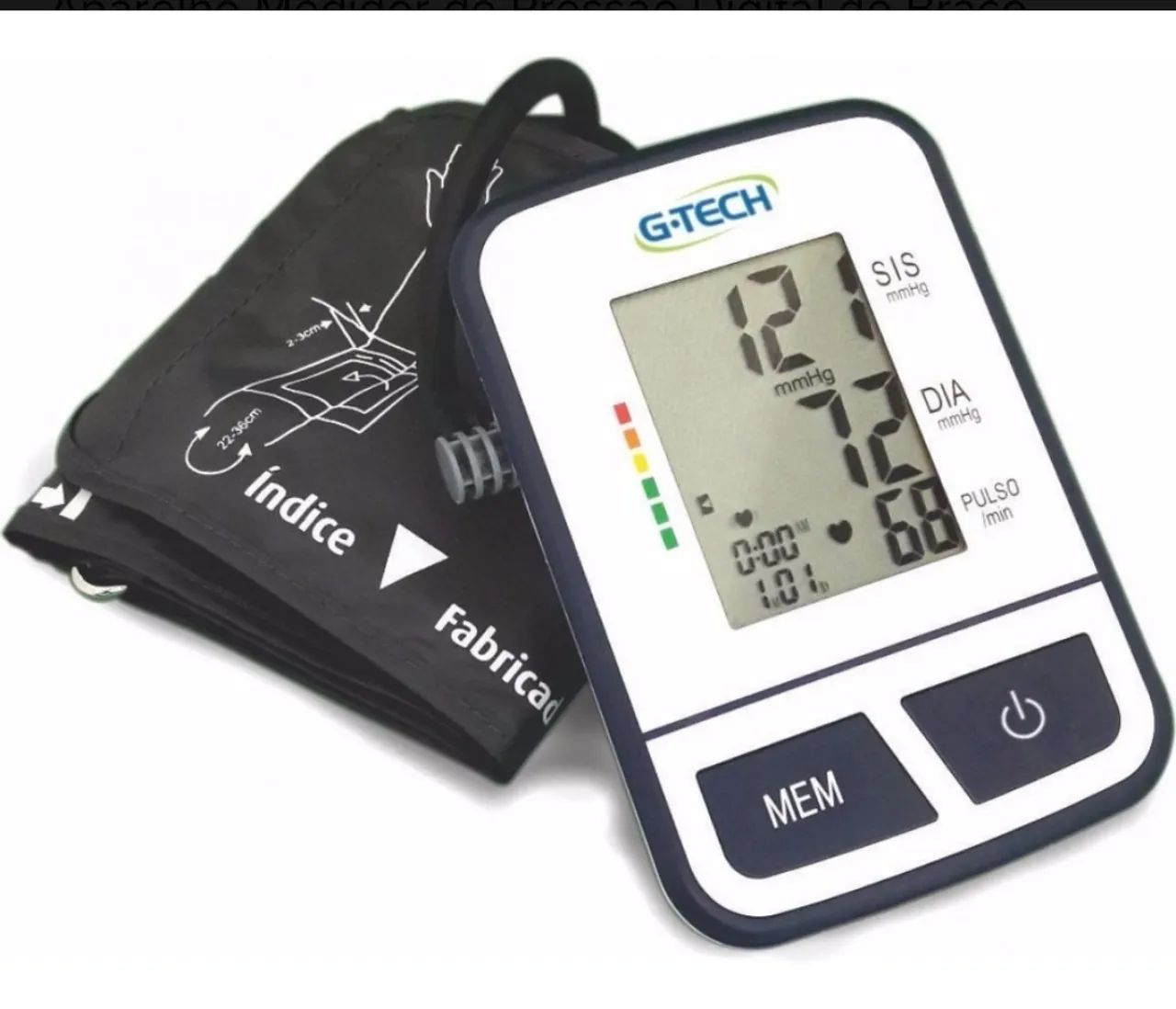 Medidor de Pressão Digital de Braço BPSP11 G-Tech o G-Tech - Foto 3