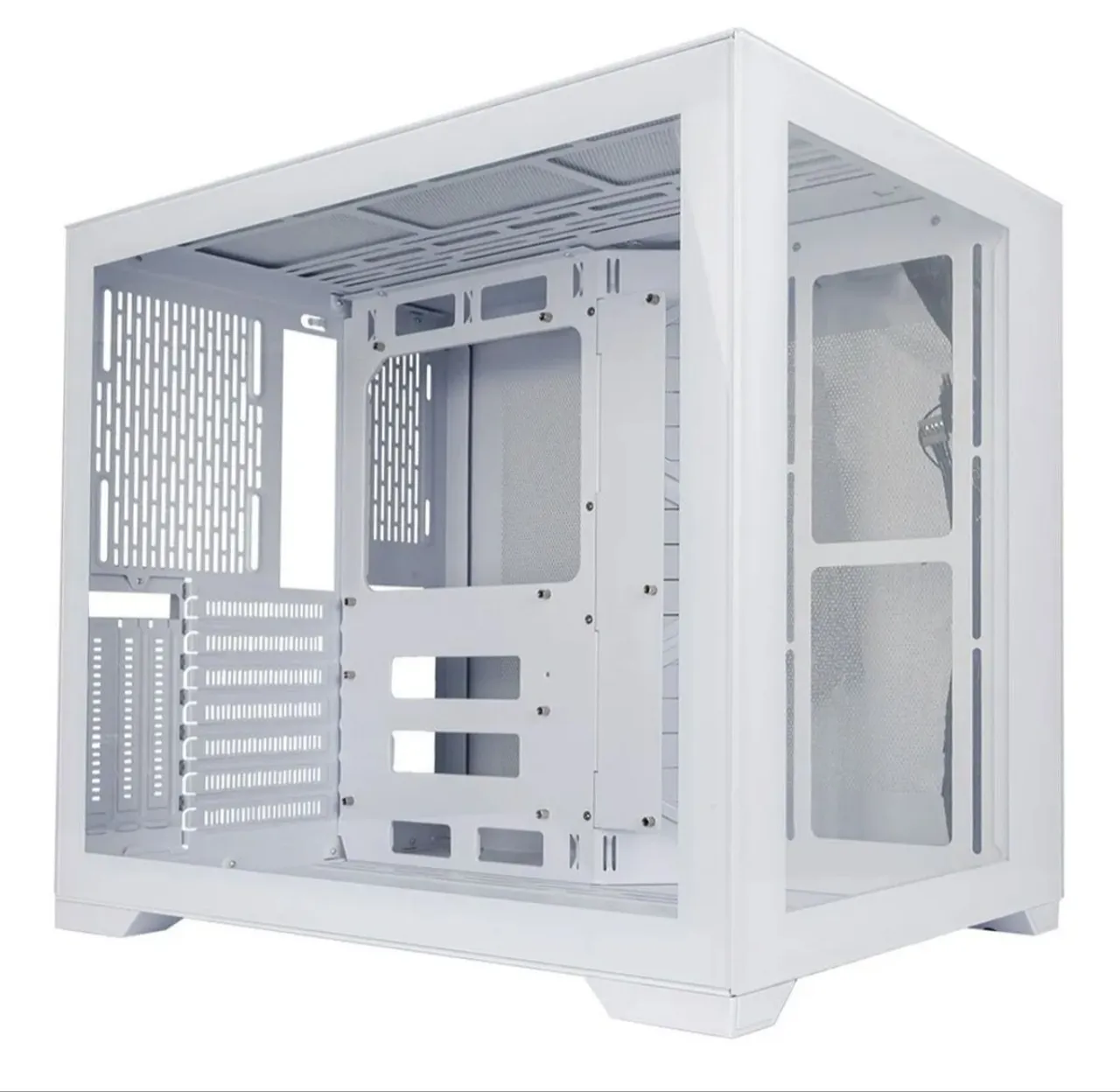 Gabinete Gamer Alseye Cube W Suporte Gpu Vertical Mini Tower - Lacrado Nunca Usado
