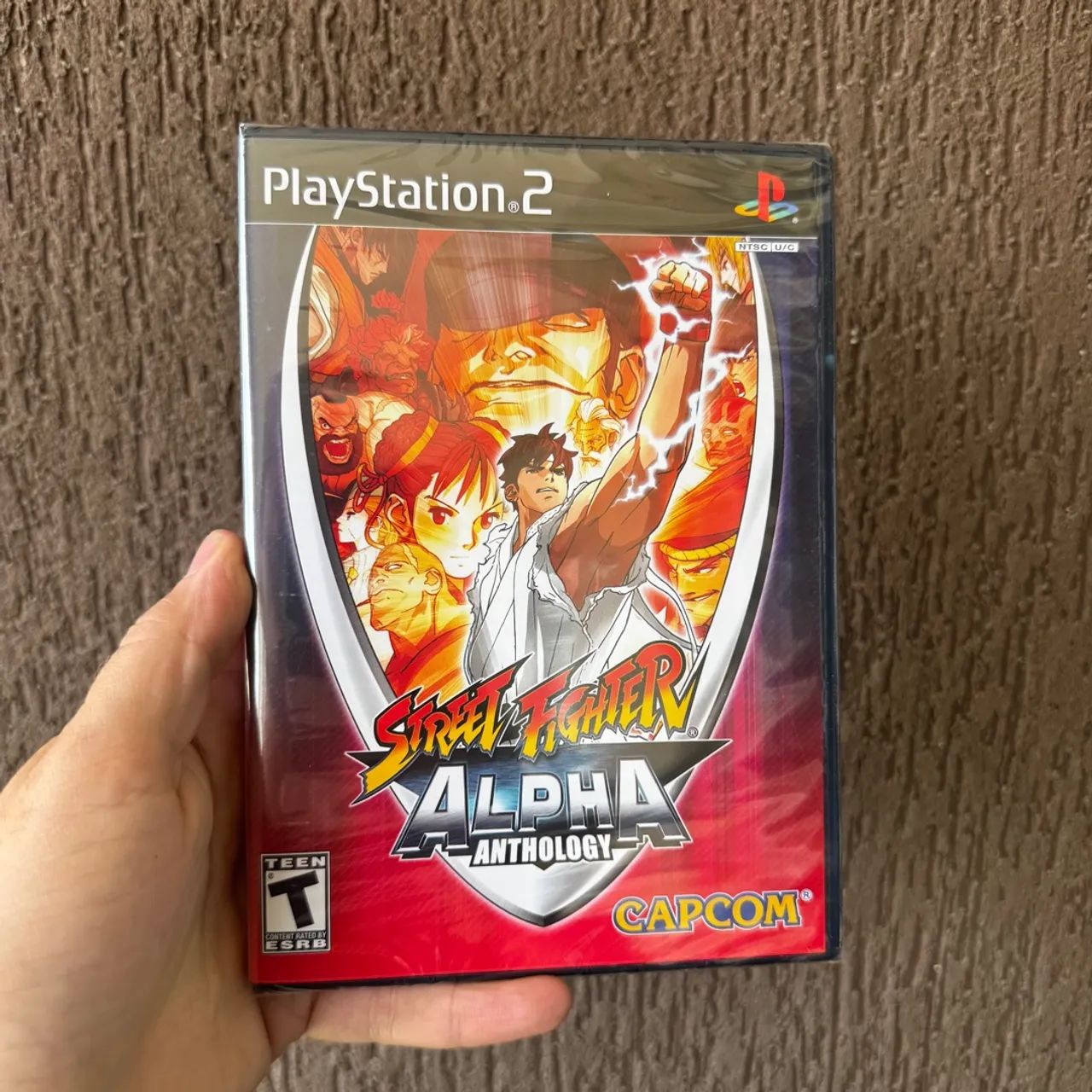 Street Fighter Alpha Anthology PS2 Lacrado Original