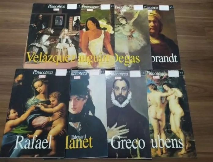 Coleção de Livros Pinacoteca 