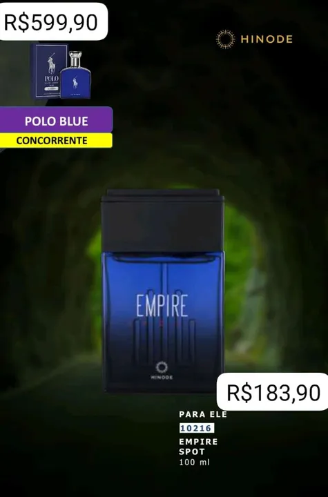 Perfume Masculino Empire Hinode 100ml
