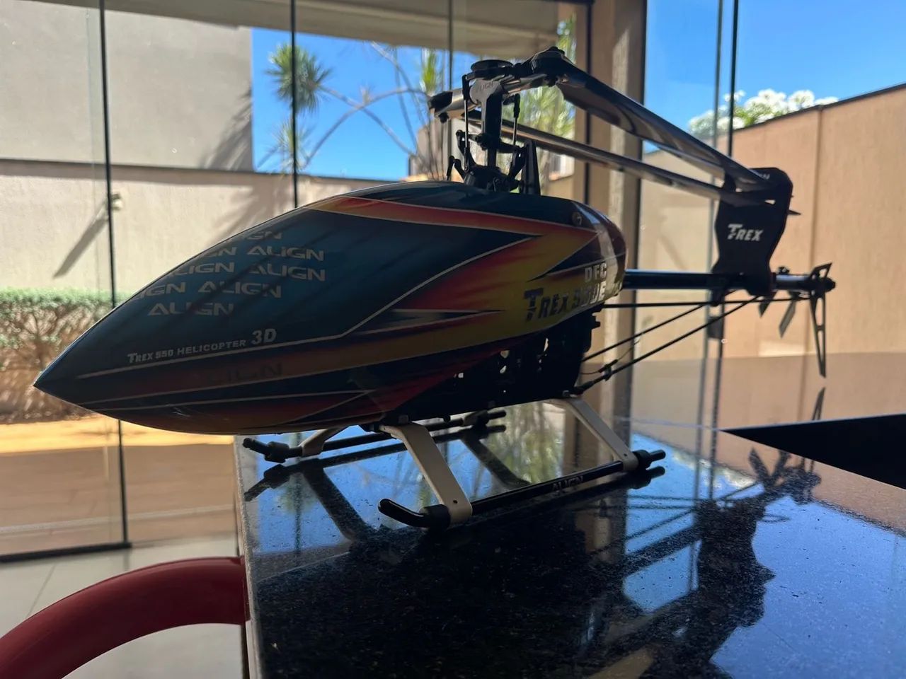 Align Trex 550e Em Estado De Novo (Usado) - Foto 2