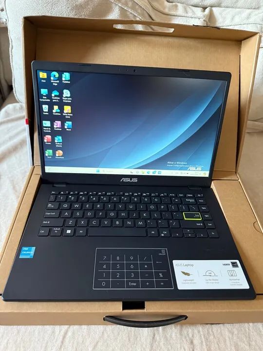 Notebook Asus E410KA - Novo