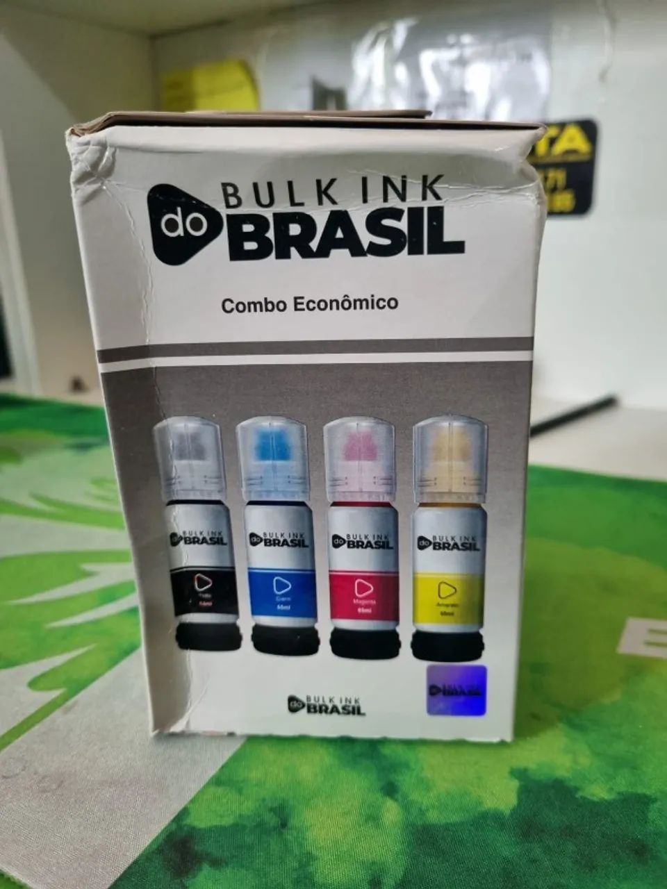 Kit de 4 cores de Tinta para impressora EPSON
