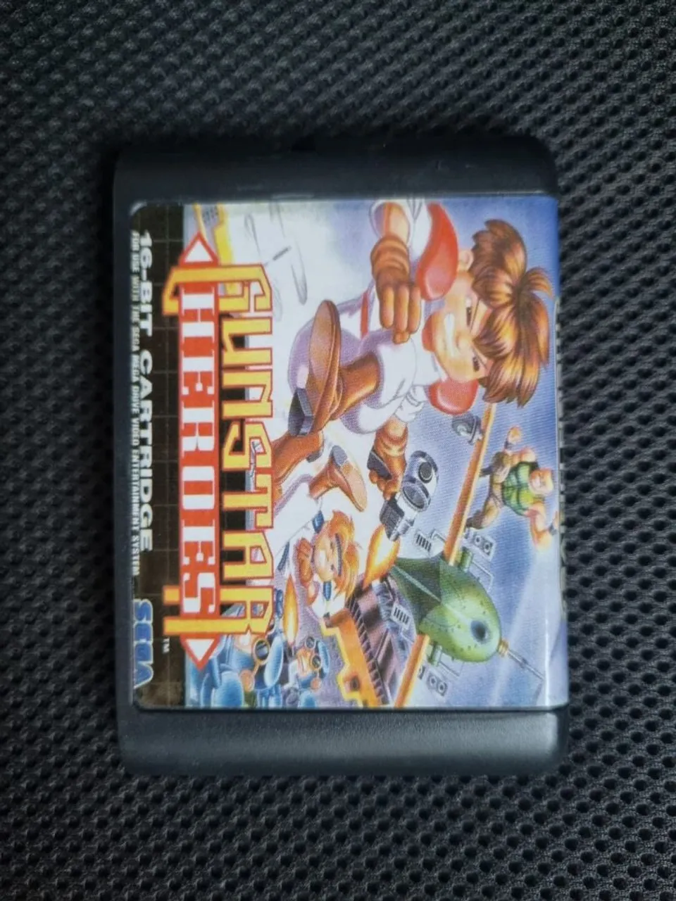 Cartucho Gunstar Heroes - Mega Drive