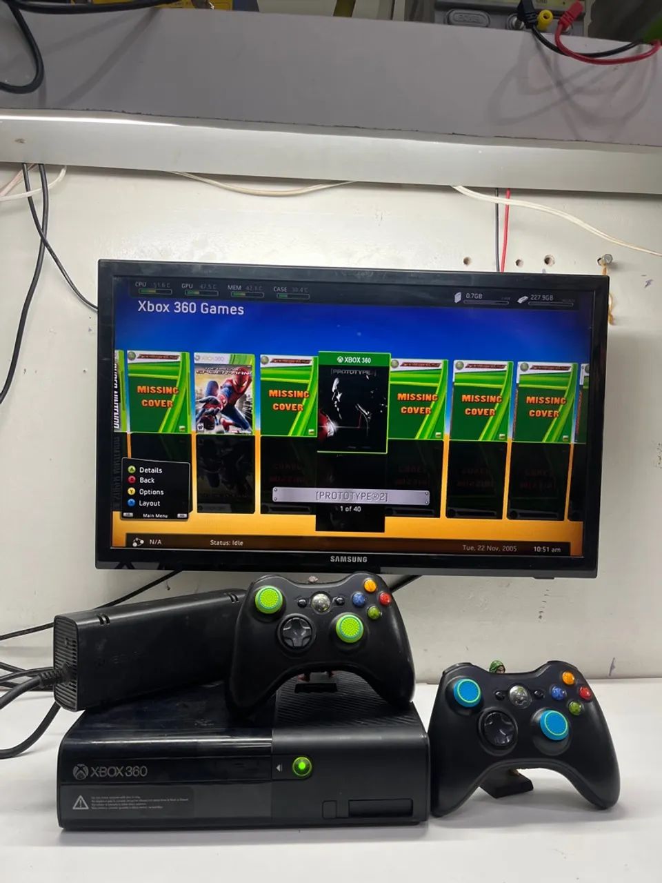 Xbox 360 com Jogos e Controles - Foto 5