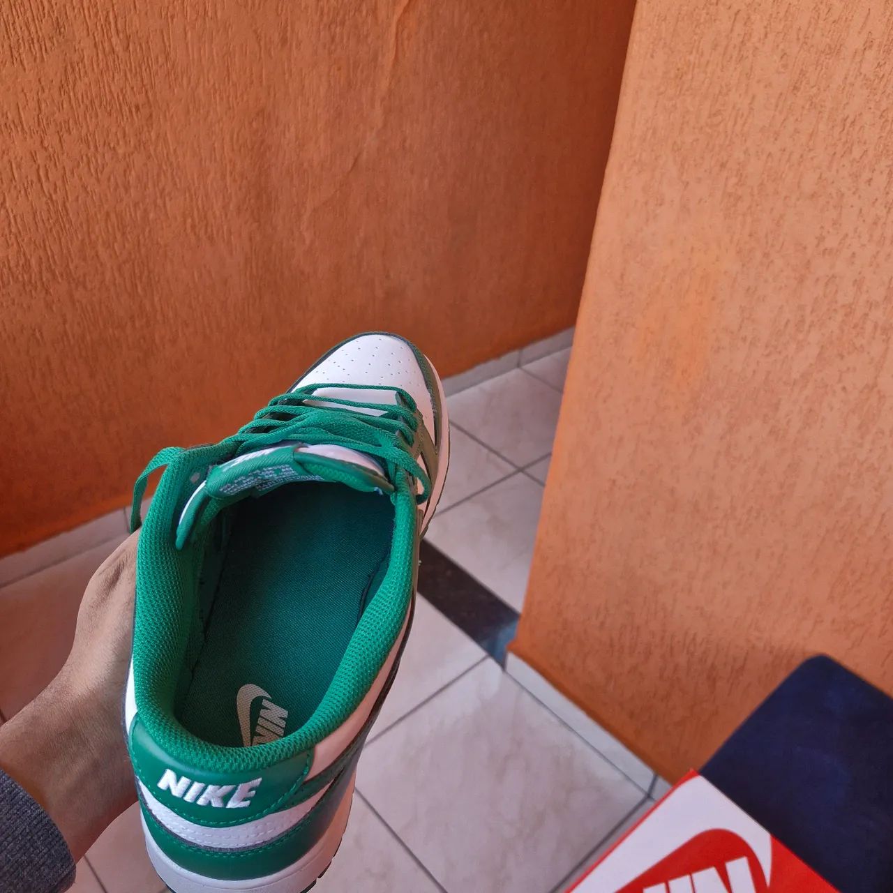 Nike dunk low verde (NOVO) - Foto 3