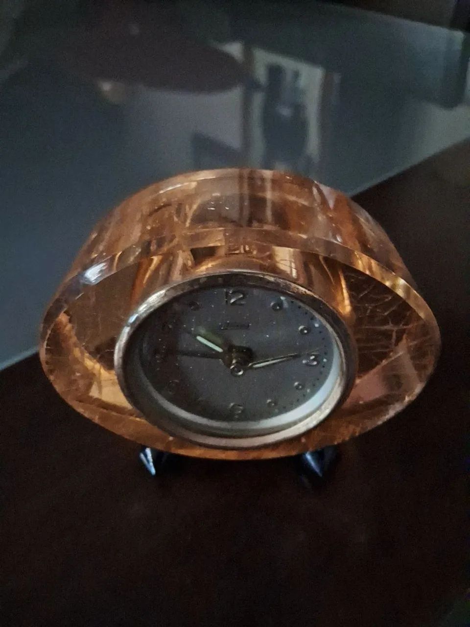 Relógio antigo de mesa alemão Kaiser