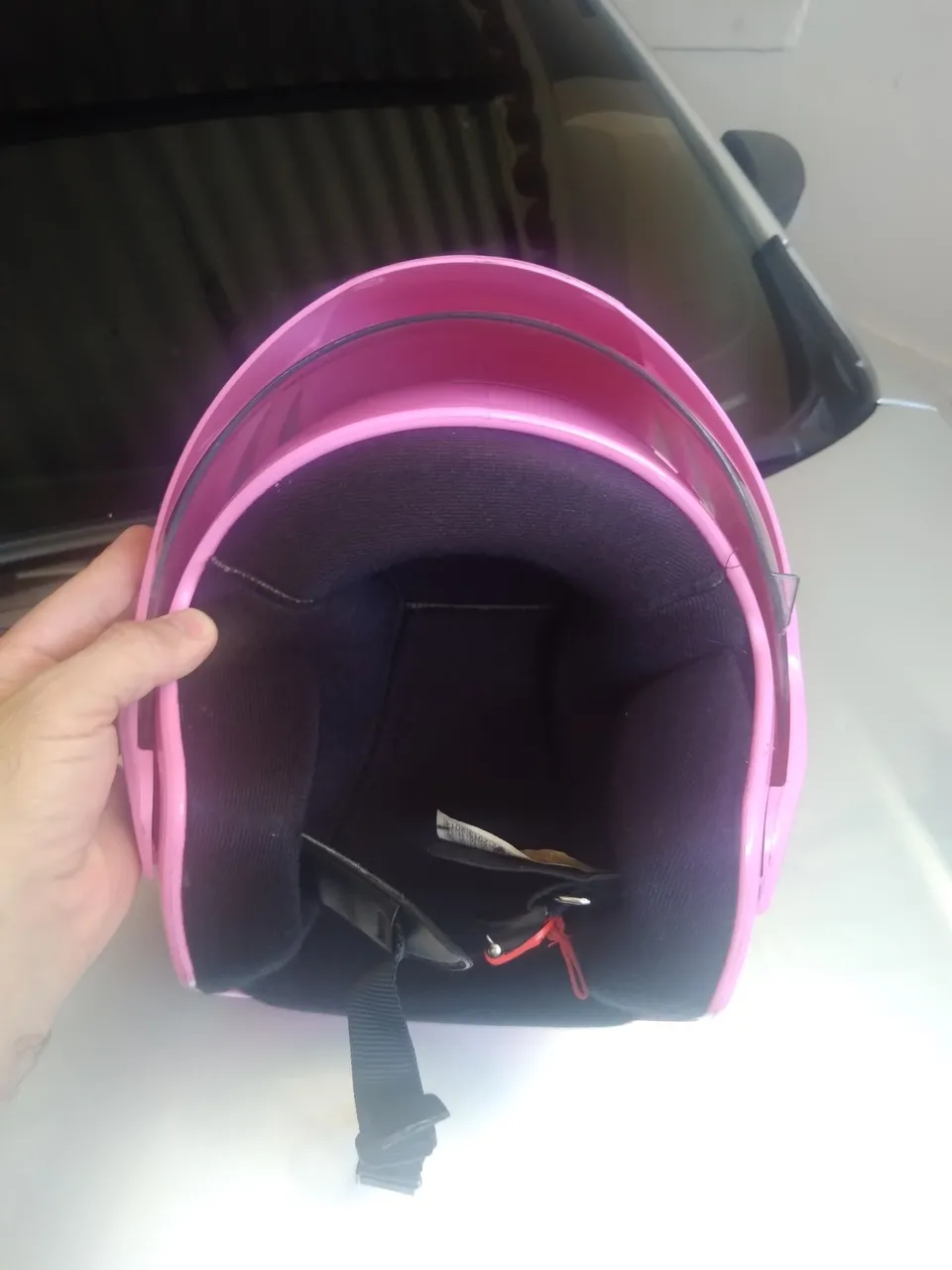 Capacete Rosa - Design Moderno e Seguro