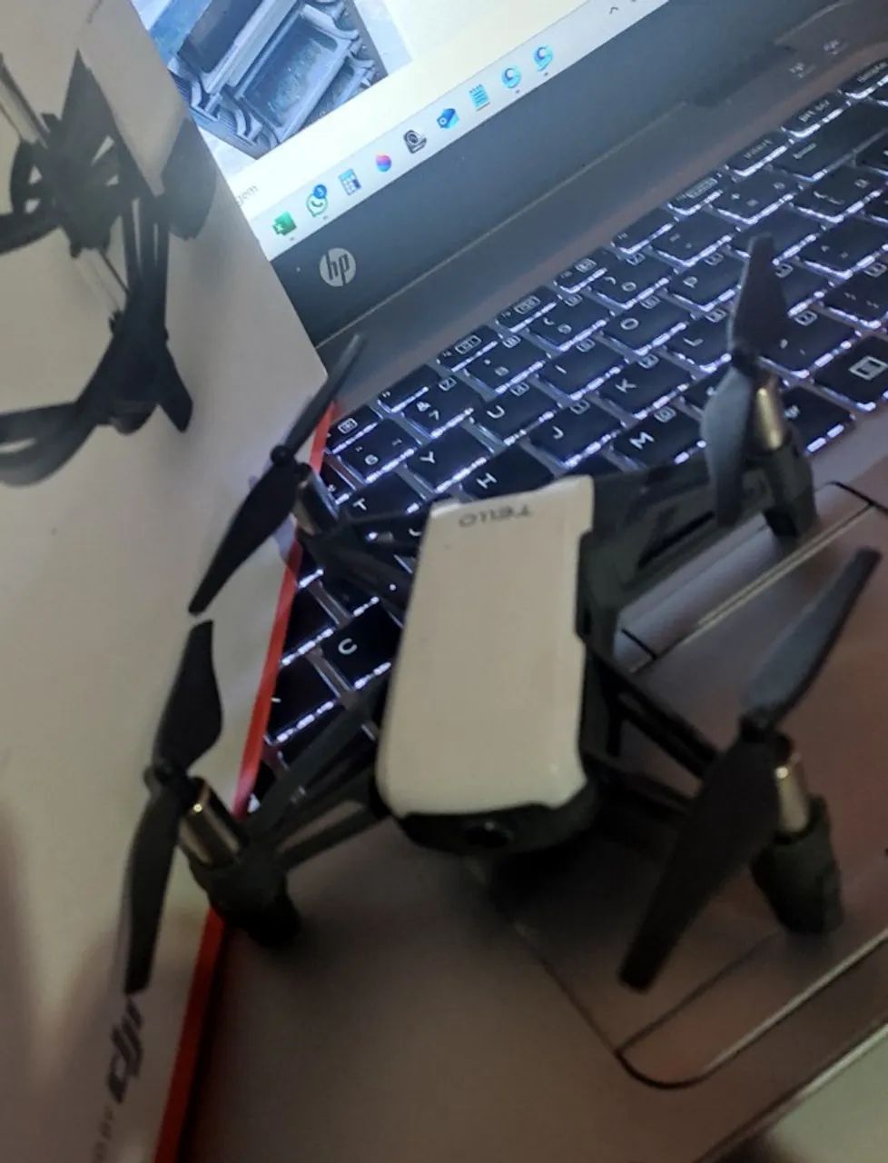 Drone DJI Tello impecável - aceito cartão e trocas