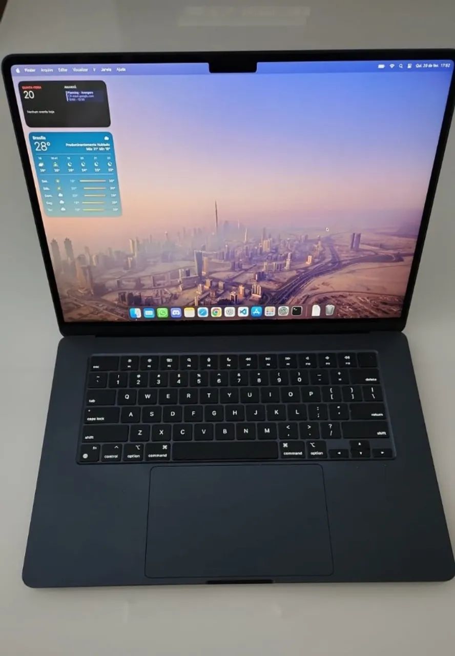 Apple Macbook Air 13” M3 16GB RAM 512GB SSD - Meia-noite