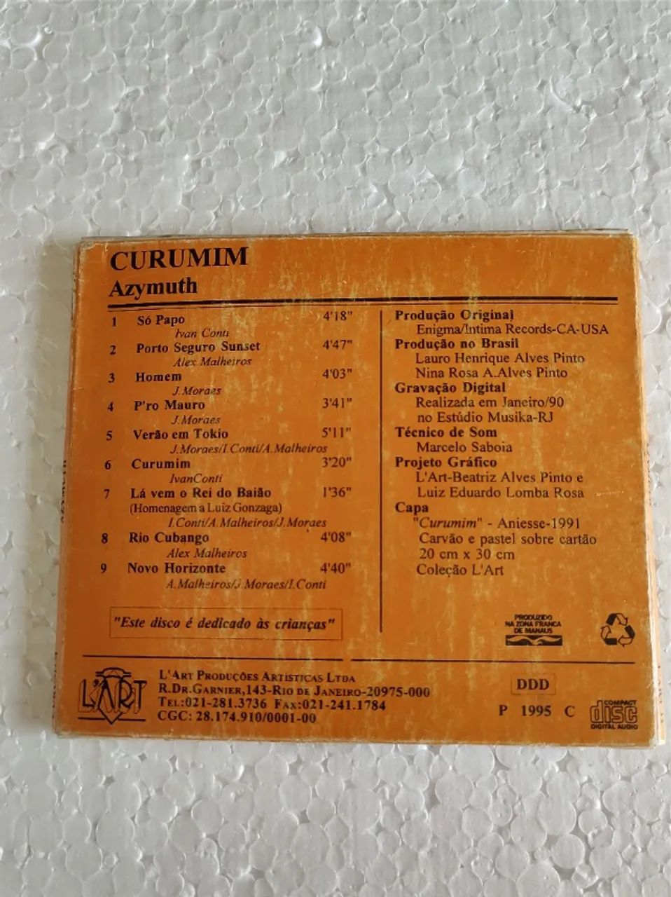 CD CURUMIM - AZYMUTH - Foto 2