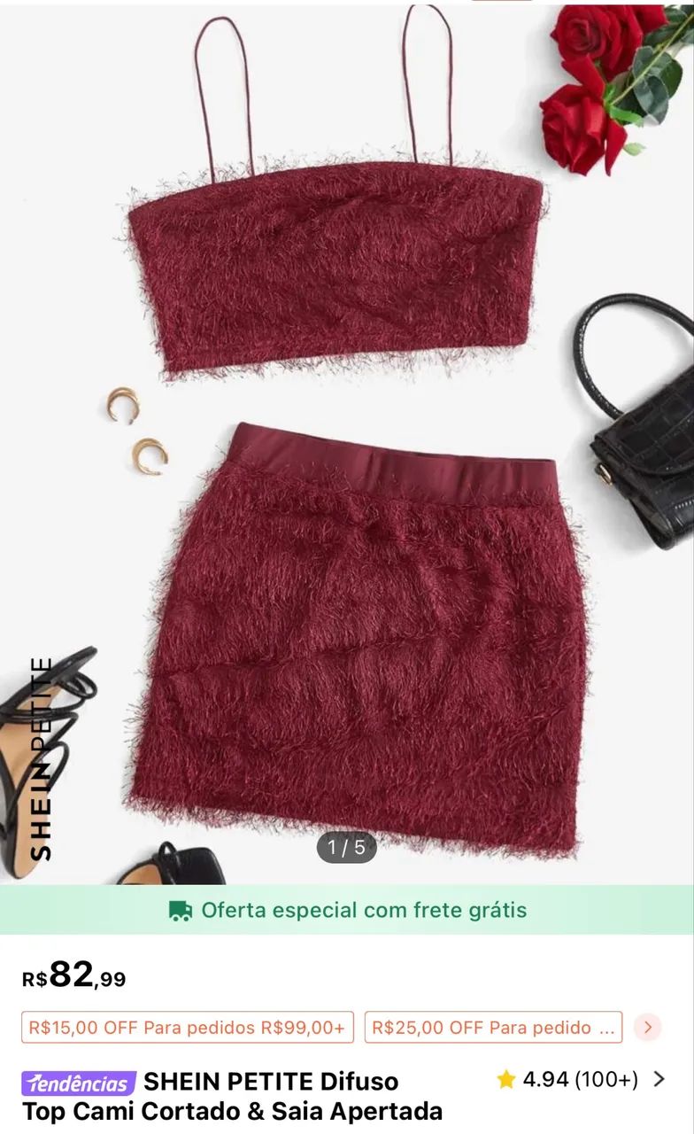 Conjunto shein P 