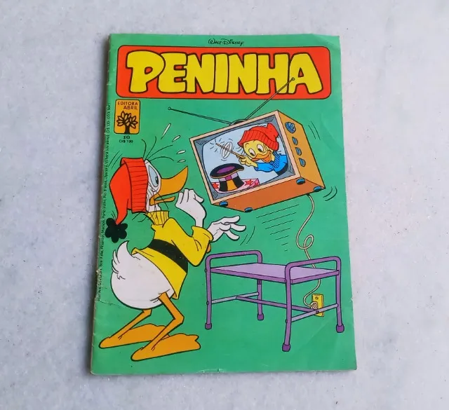 Revista / Gibi / HQ / Peninha em Solução de Soluçar / n°10 / 1983 / Walt Disney