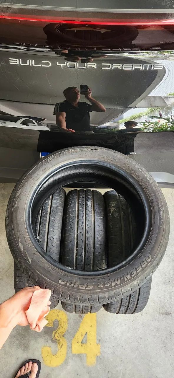 Pneu Aro 16 175/55R16 LingLong para Byd Mini Dolphin - Foto 3
