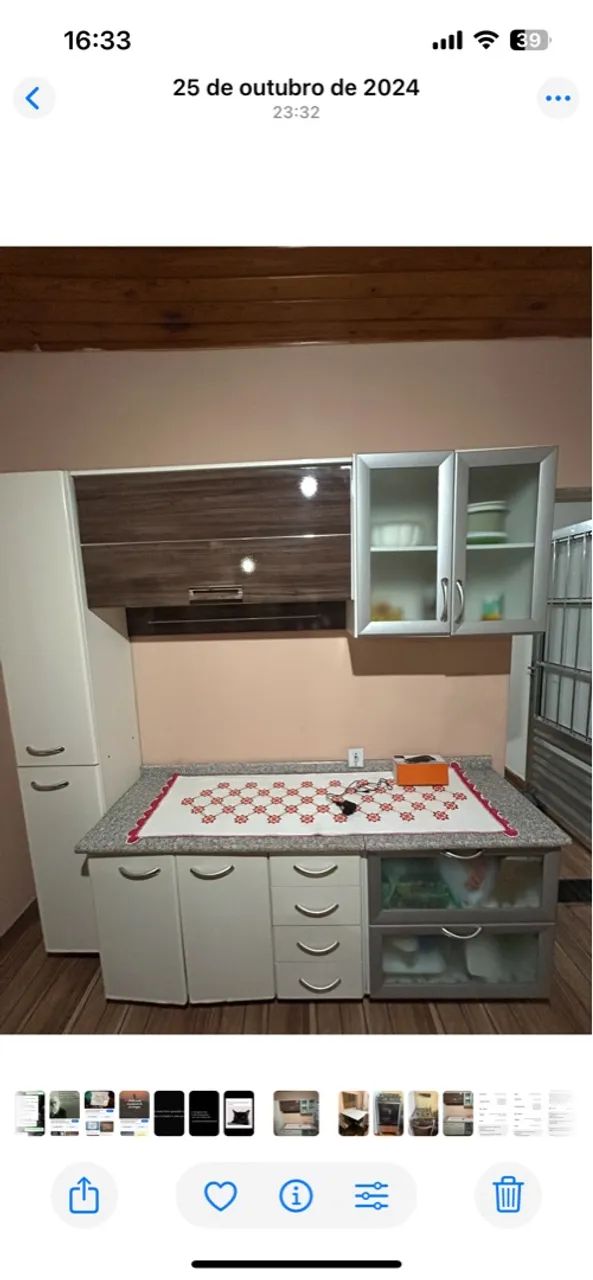 Armário de cozinha completo