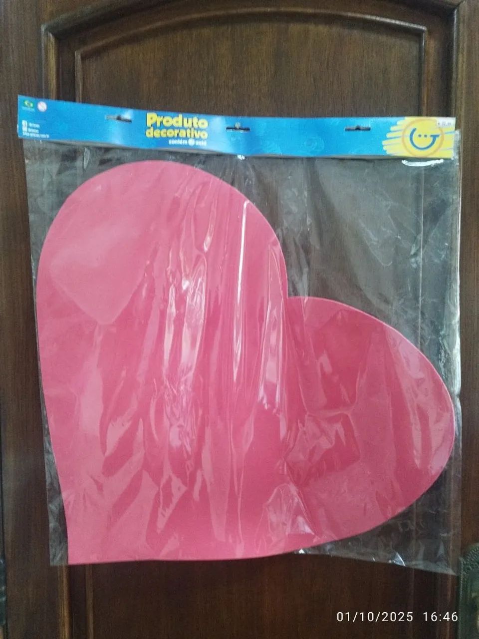 CORAÇÃO DE EVA VERMELHO