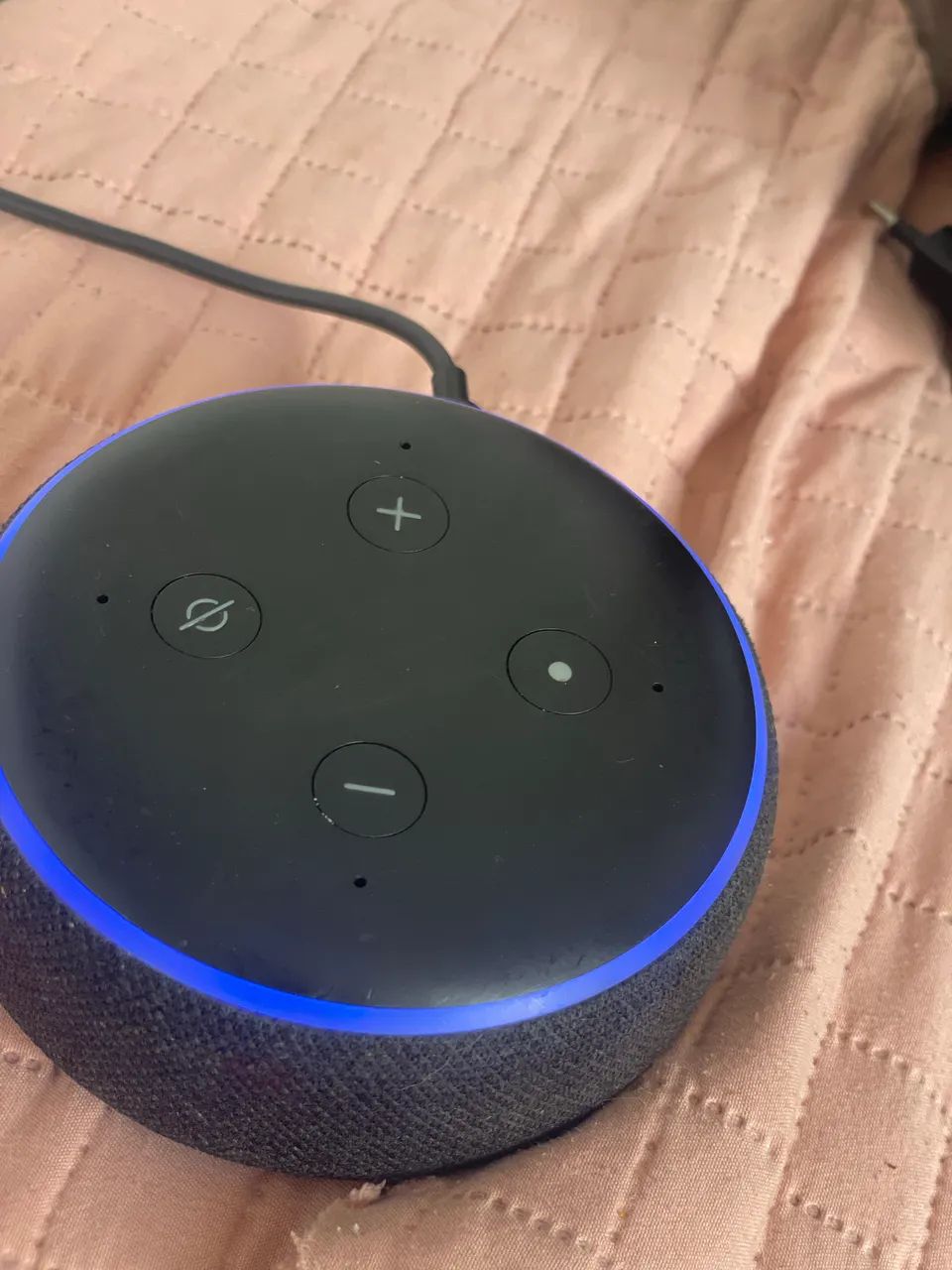 Echo Dot (3ª Geração): Smart Speaker Com Alexa Cor Preta