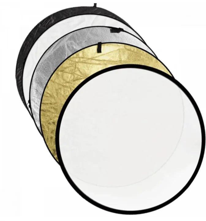 Kit de Refletores para Fotografia - 5 Peças - Foto 2