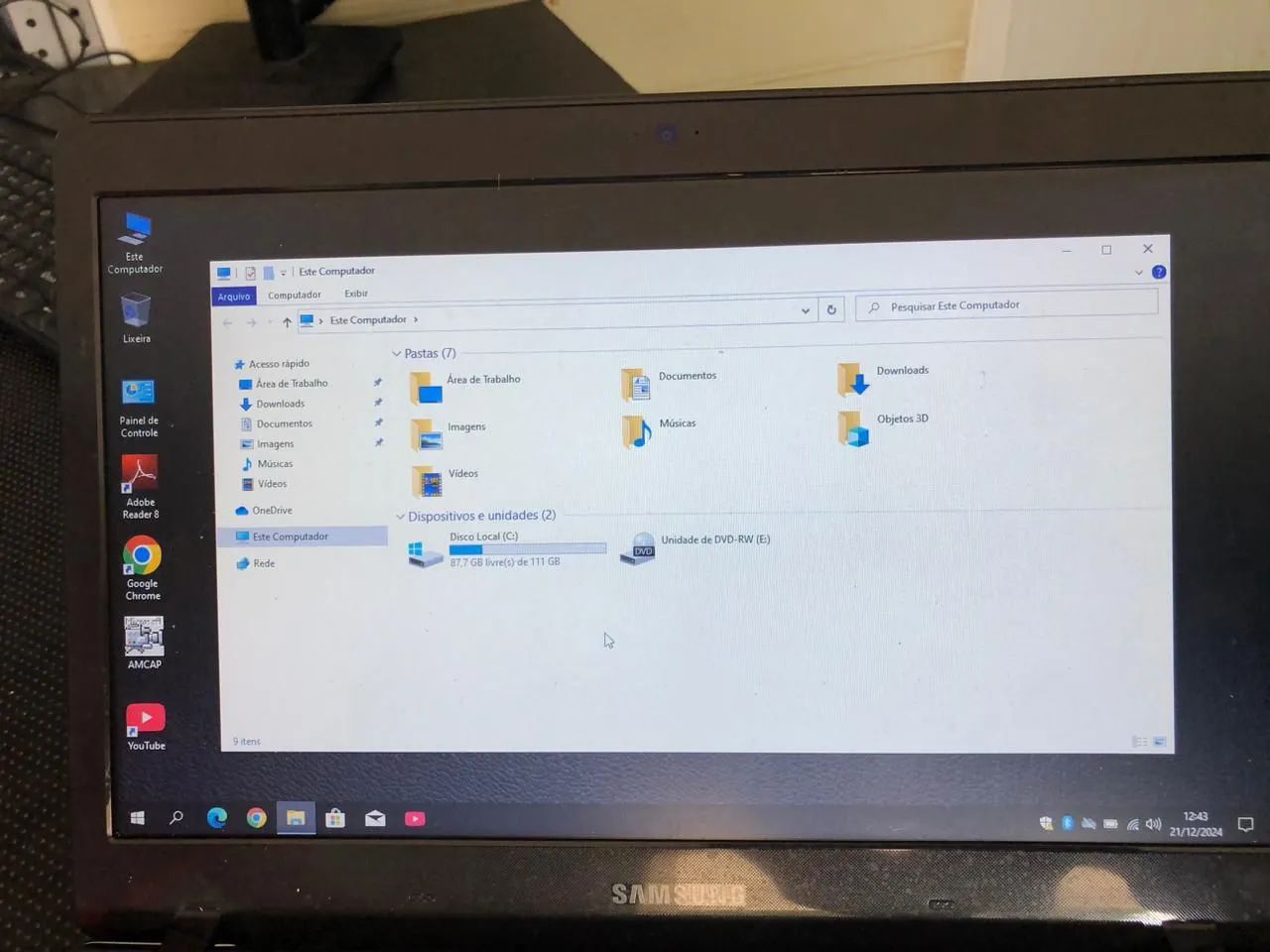 Notebook Samsung com SSD e Office 2024 - Pronto para o Uso!<br> - Foto 2