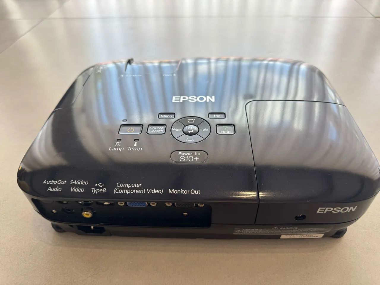 Projetor Epson S10+ Powerlite em Ótimo Estado - Foto 3