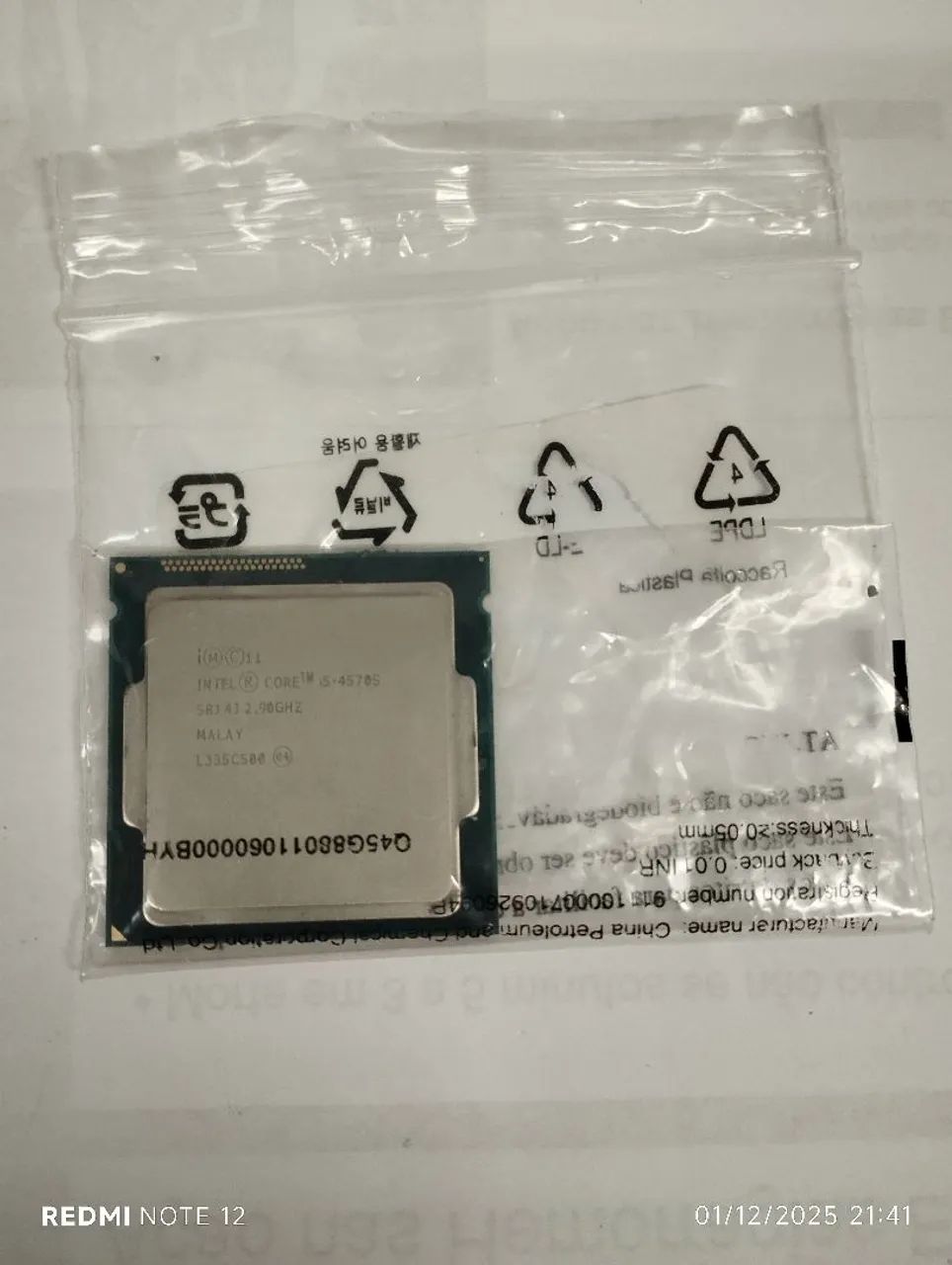 Processador Intel i5 4570s - Foto 3