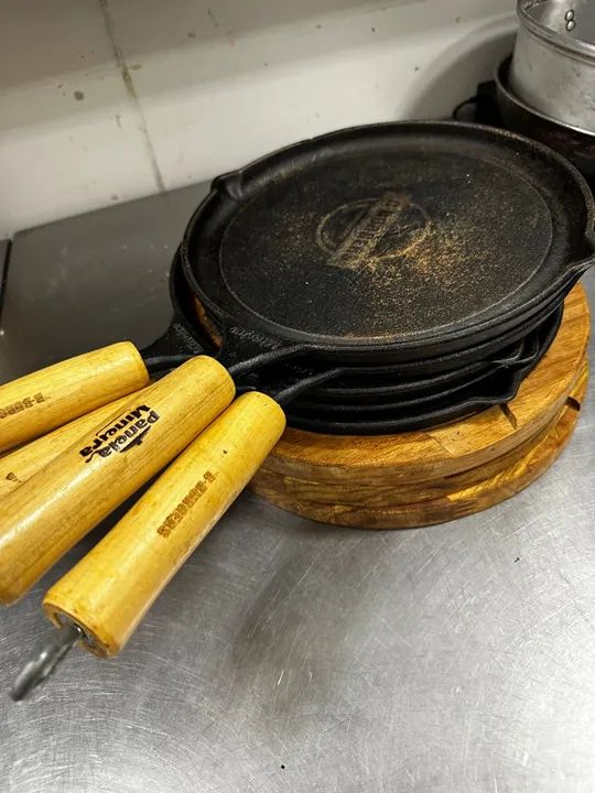 Chapa de Ferro Fundido - Ideal para Lanchonetes e Restaurantes