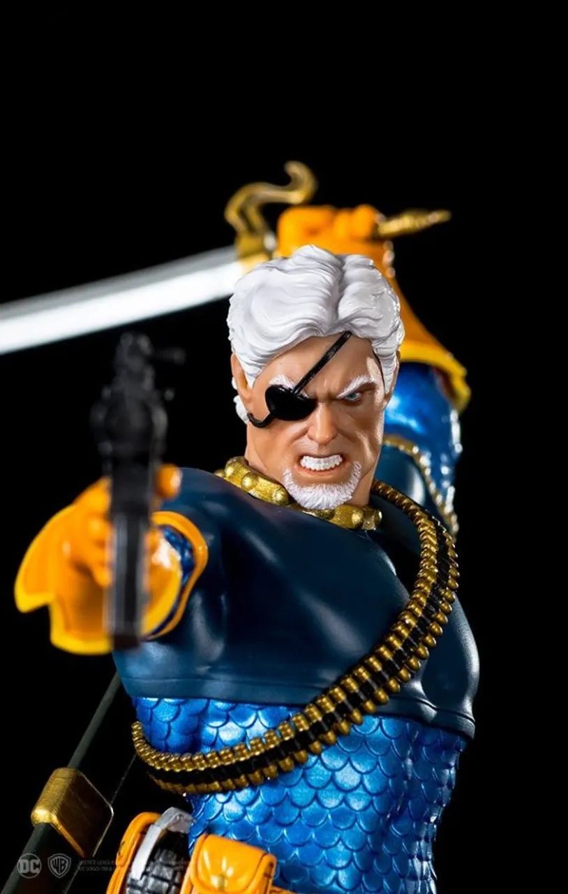 Deathstroke Exterminador Exclusiva Dc Comics Iron Studios 1/10 - Foto 2