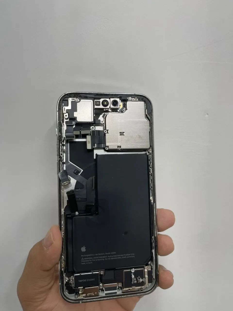 Carcaça completa 14 pro max Chip físico 