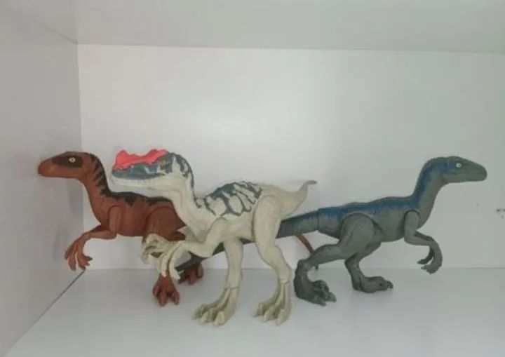 Lote de dinossauro Mattel 
