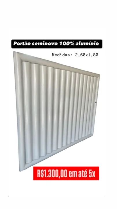 Portão usado 