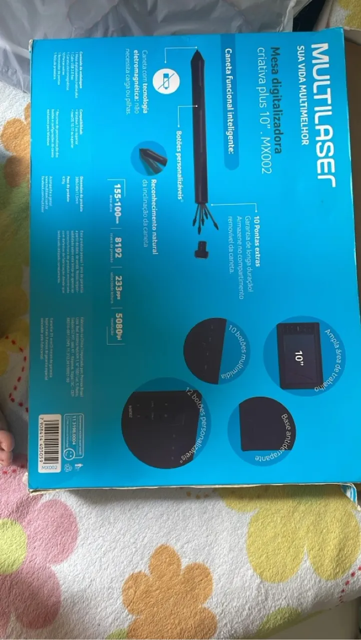 Mesa Digitalizadora Multilaser 10" MX002