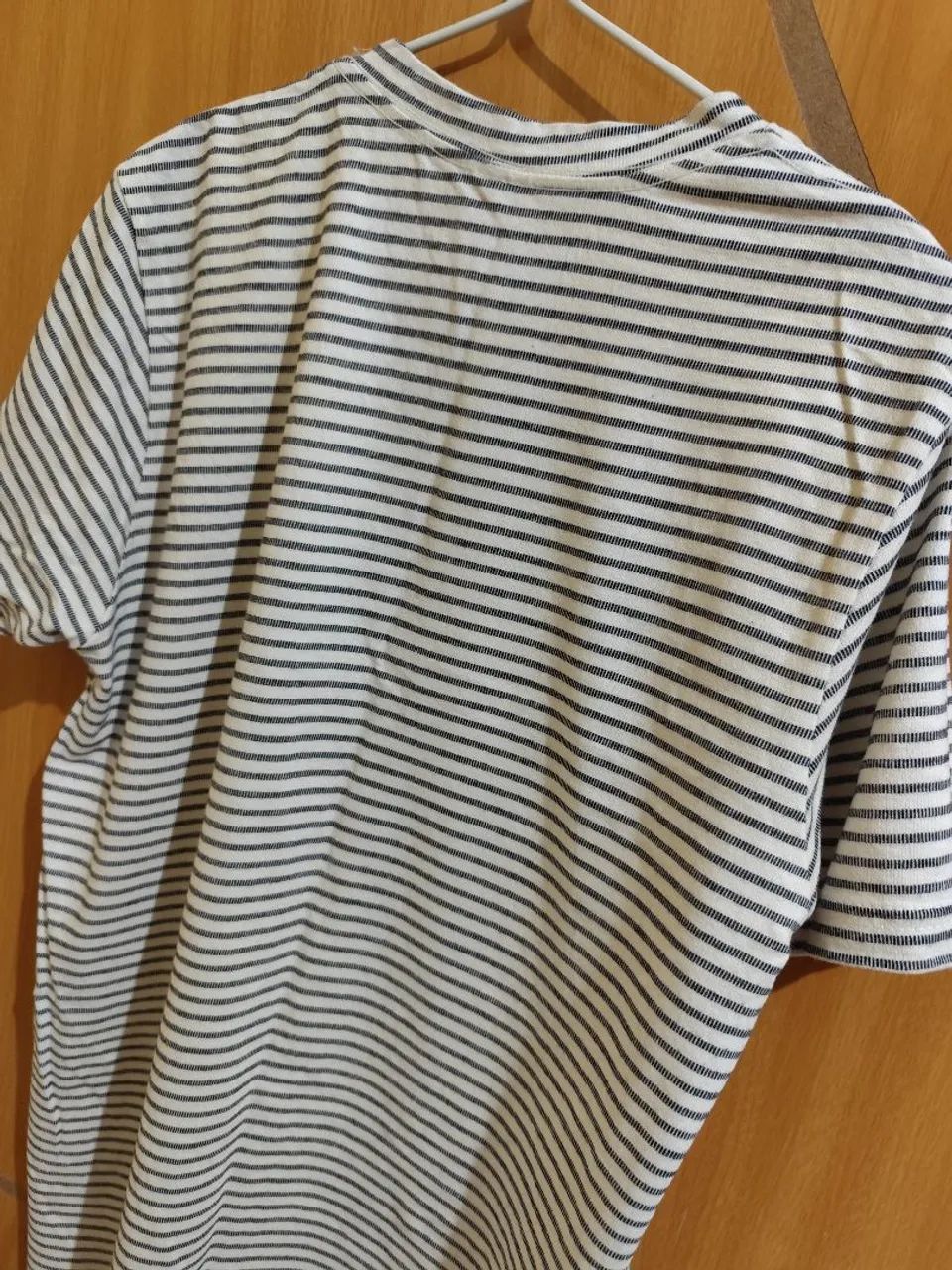 Camiseta listrada G - Foto 4