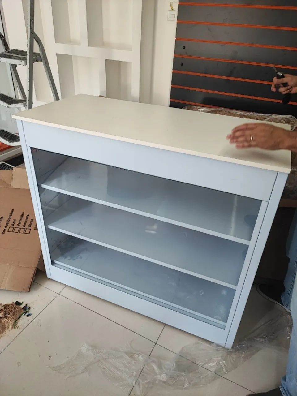 Balcão vitrine para exposição em comércios - Foto 5