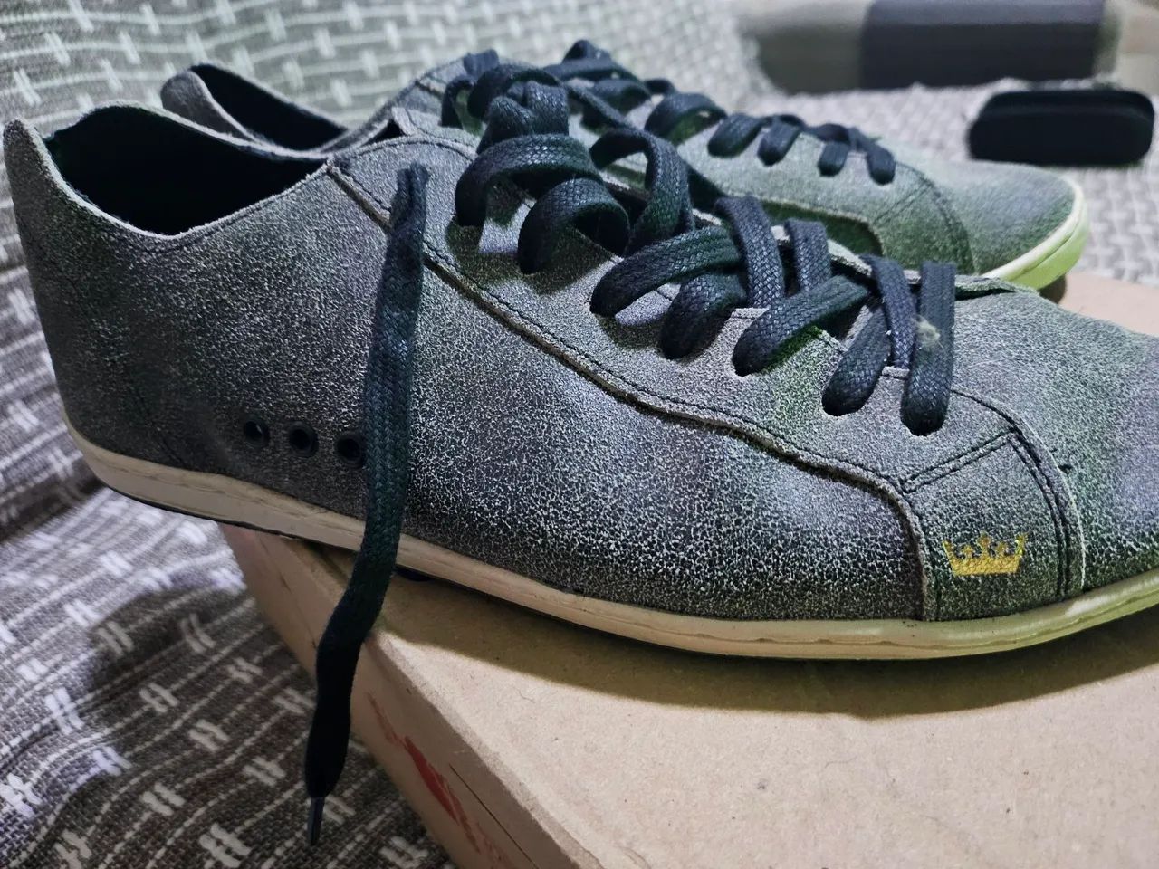 Tênis Osklen Casual Cinza - Foto 5