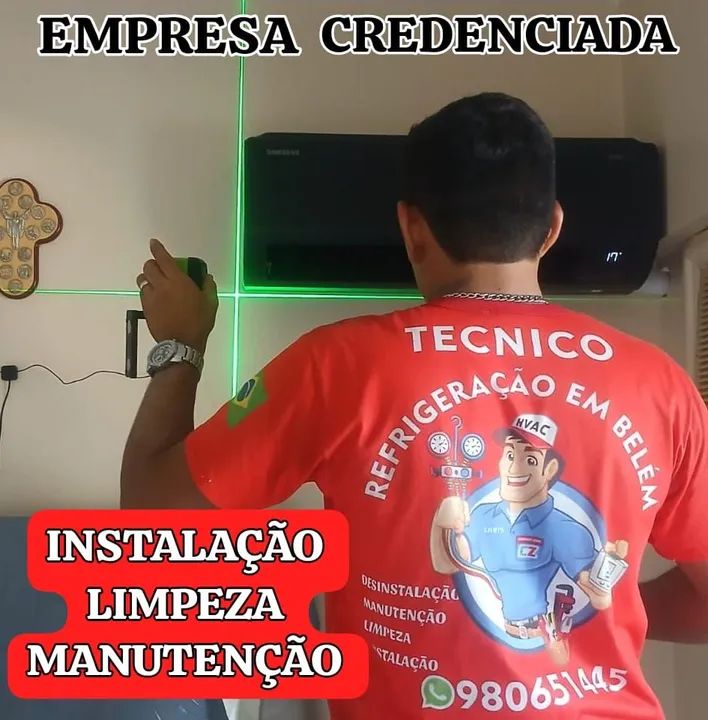 Ar Condicionado Split Manutençao Limpeza instalaçao