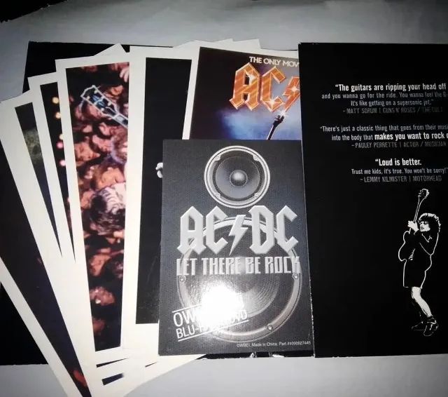 ACDC let there bem rock - box lata (DVD) - Foto 3