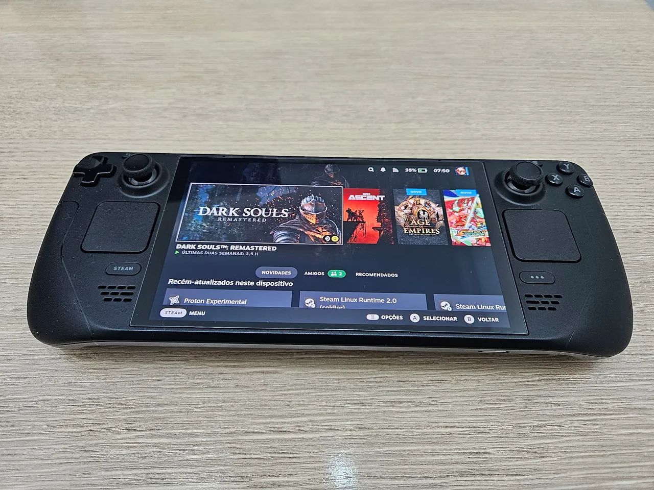 Steam Deck OLED 1TB - Consoles de Vídeo Game - Complexo Urbano Hab