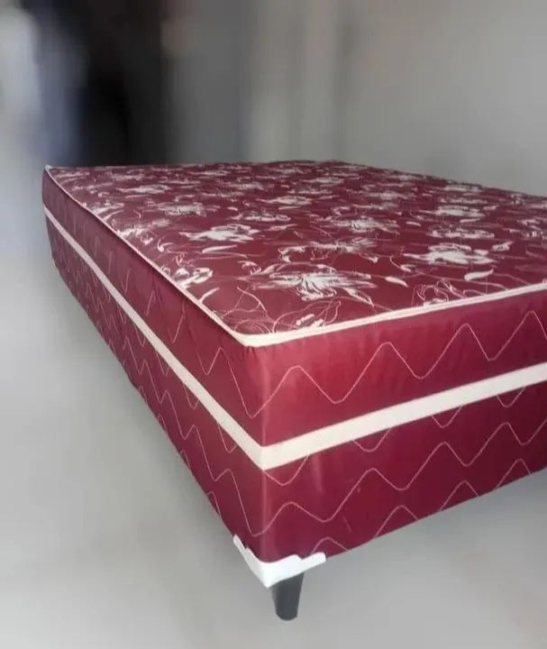 CAMA BOX CASAL- (Espuma 9cm) - Foto 3