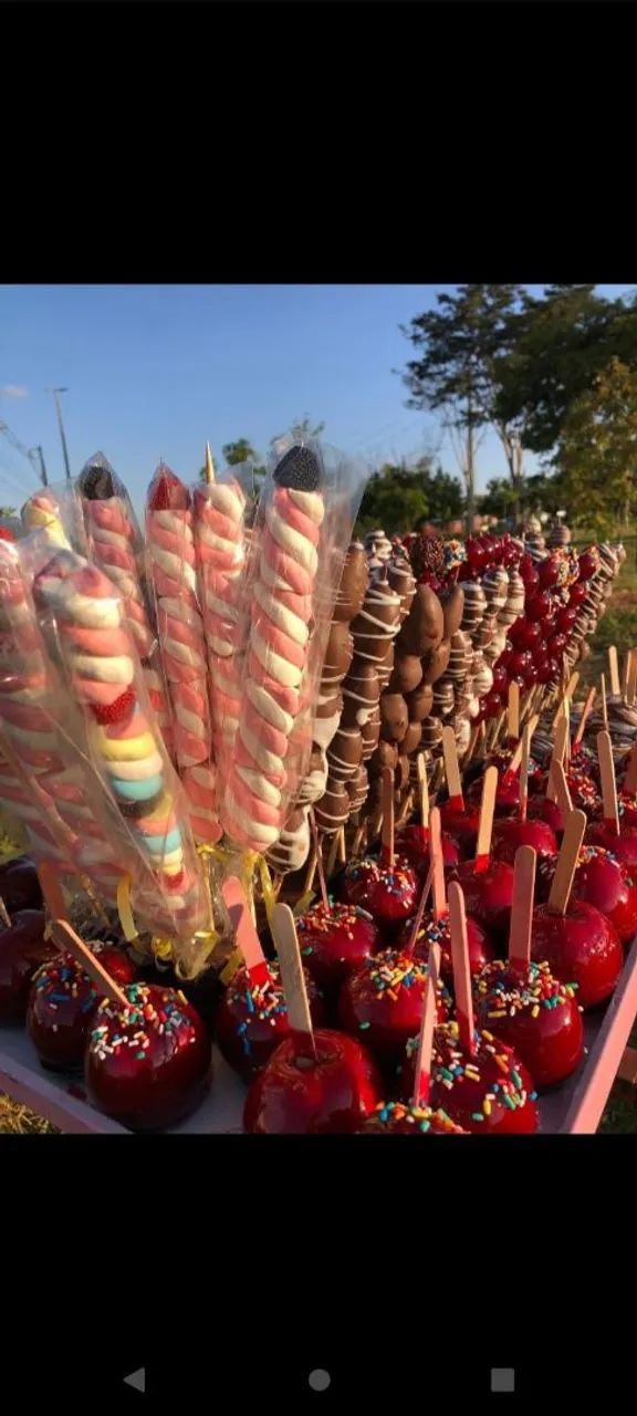 Maçãs do Amor - Doces Decorados - Foto 3