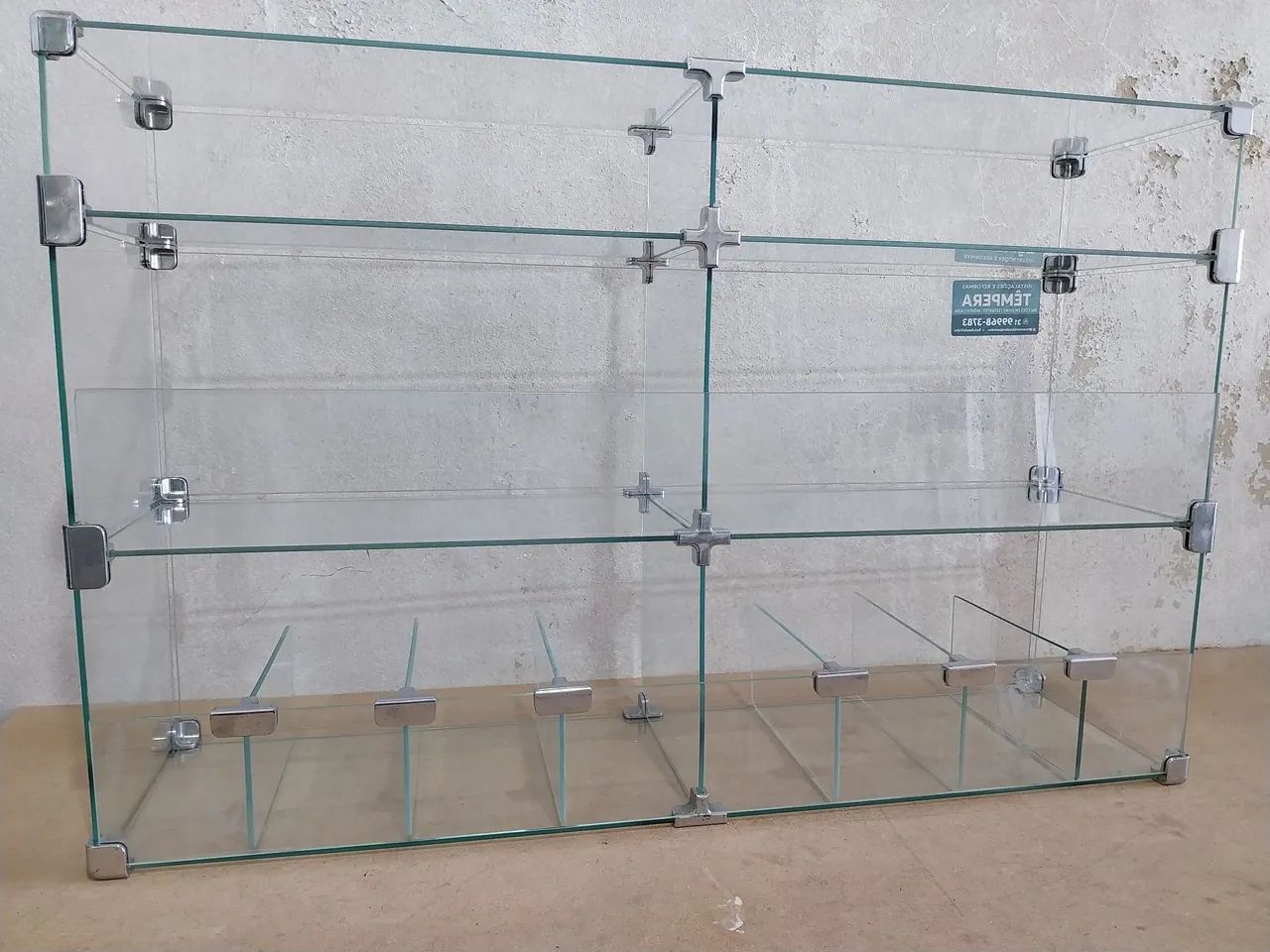 Baleiro de vidro modulado  - Foto 3