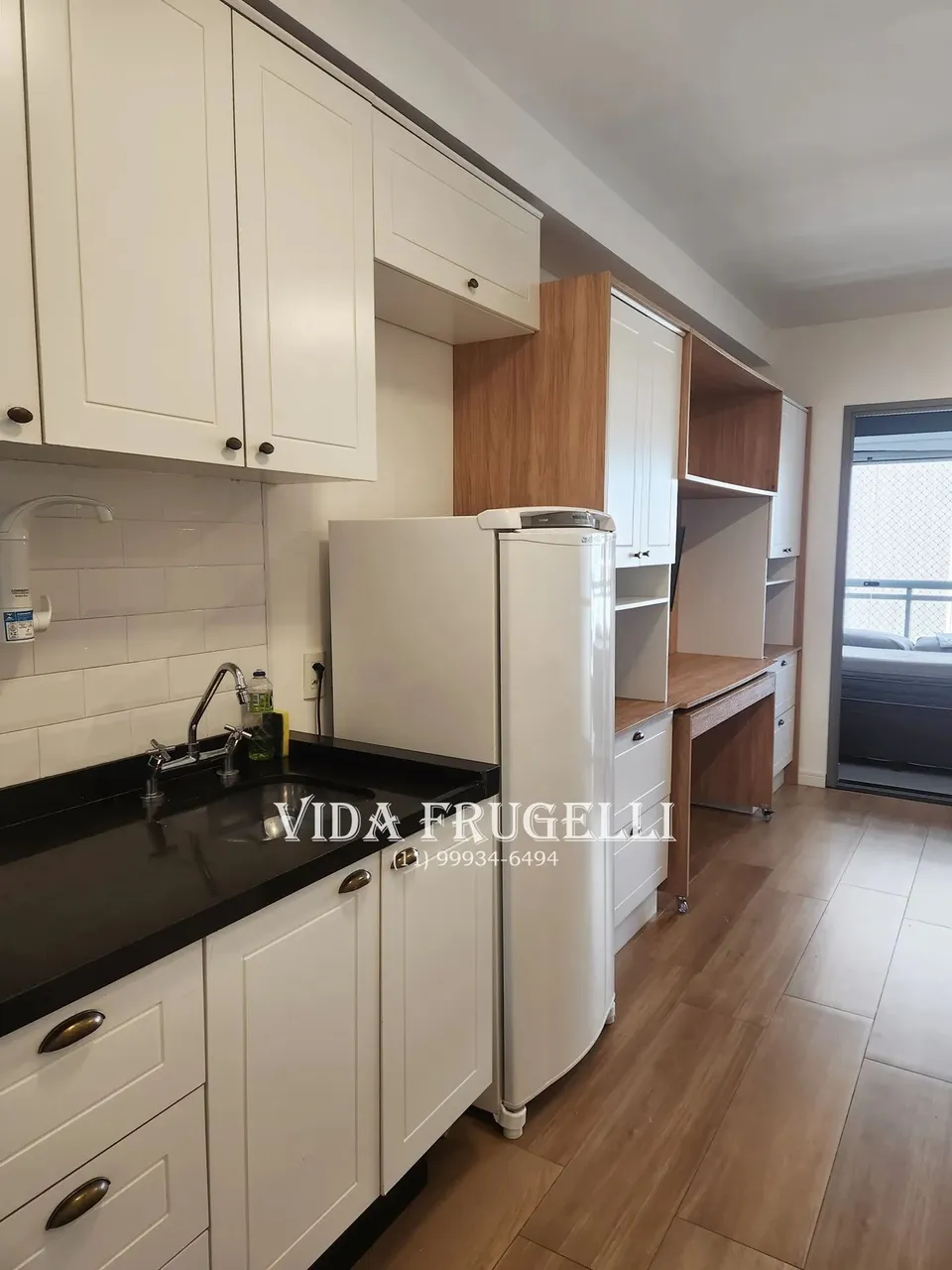 Studio mobiliado para alugar 1 vaga 300 metrôs metro Faria Lima e Fradique Pinheiros São