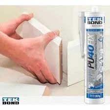 Adesivo PU40 Fix cinza 387g 280ml Tekbond - Foto 5