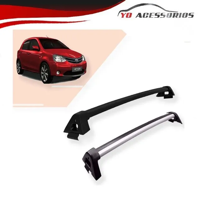 Rack Teto Toyota Etios Hatch Sedan Projecar Preto Ou Prata