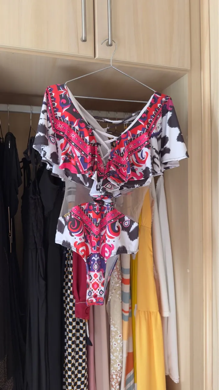 Body estampado com design exclusivo